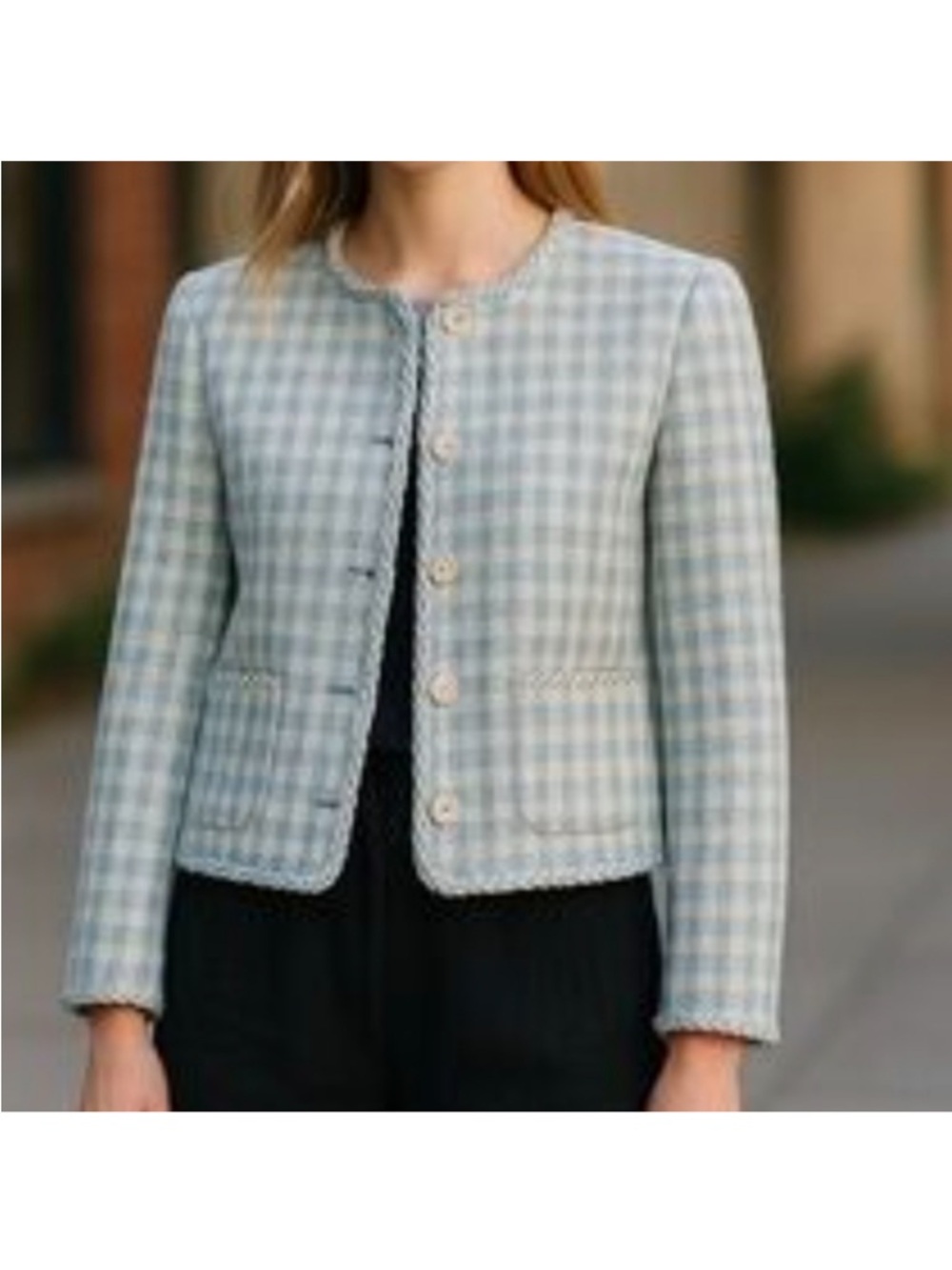 Nanette Lepore tweed lady jacket